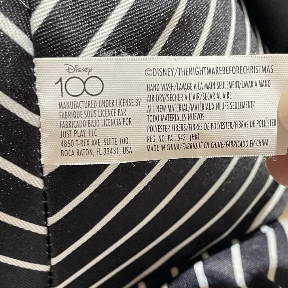 Jack Skellington Disney 100 Years Of Wonder Plush 30